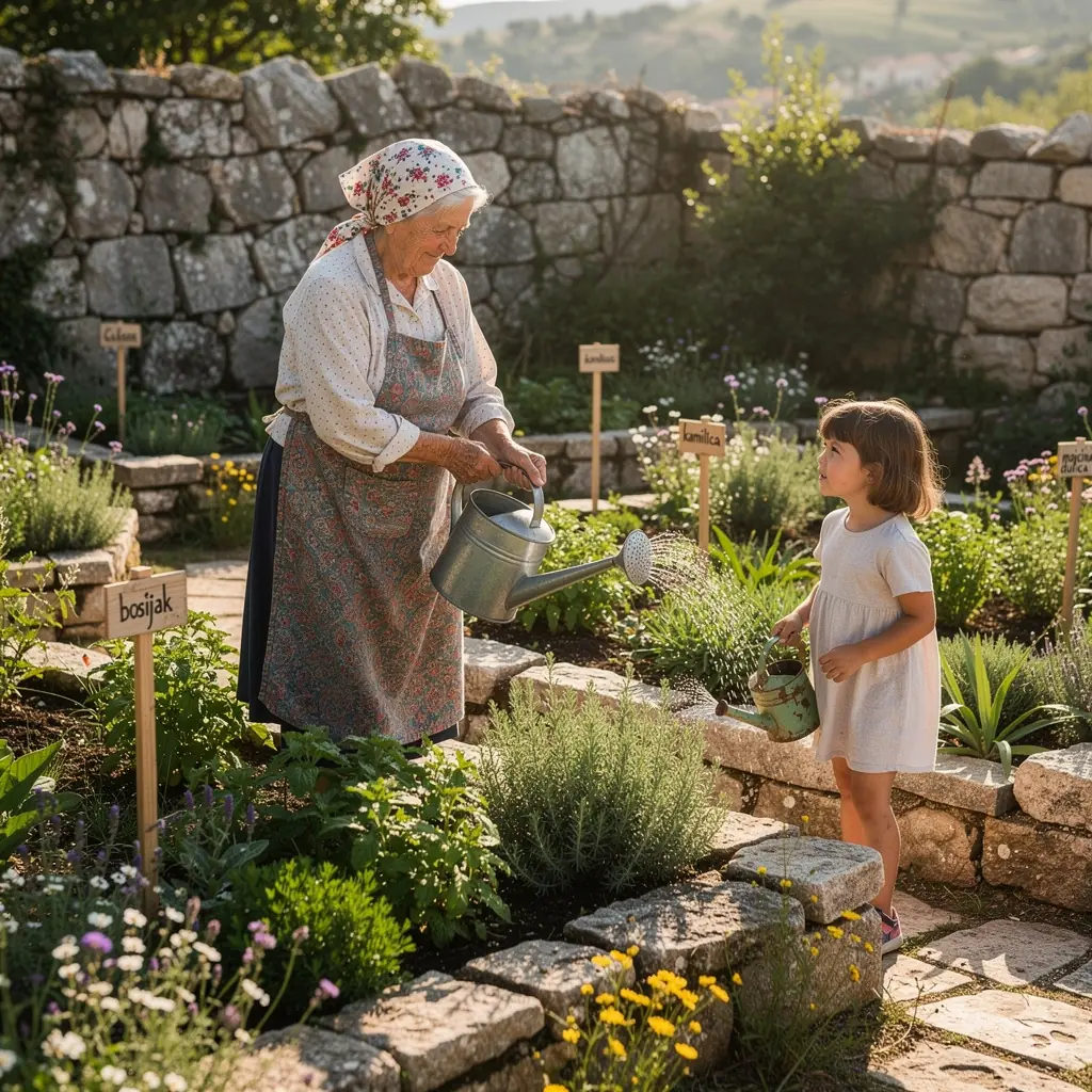 Pogled na prostranstva gdje se uzgajaju čajevi u Hrvatskoj.