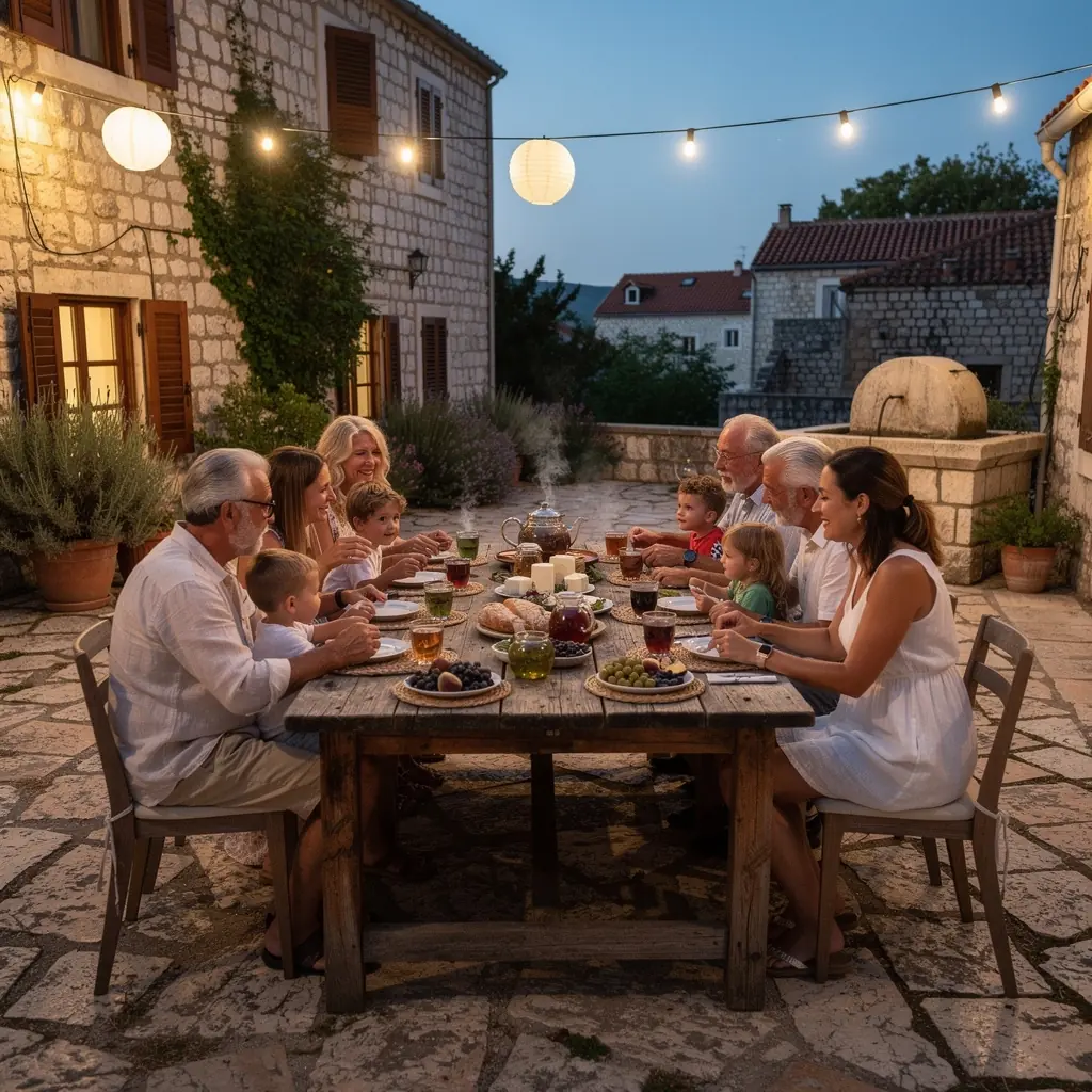 Različite vrste suhog bilja za pripremu čaja u staklenim posudama.